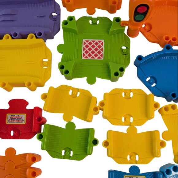 Vtech Go Go Smart Wheels Tut Tut Bolides Replacement Track Parts Lot of 44 - Picture 6 of 12